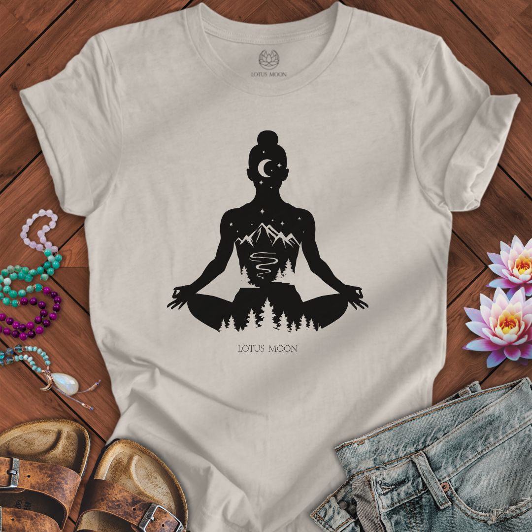 Mountain Meditation Tee Heather Dust
