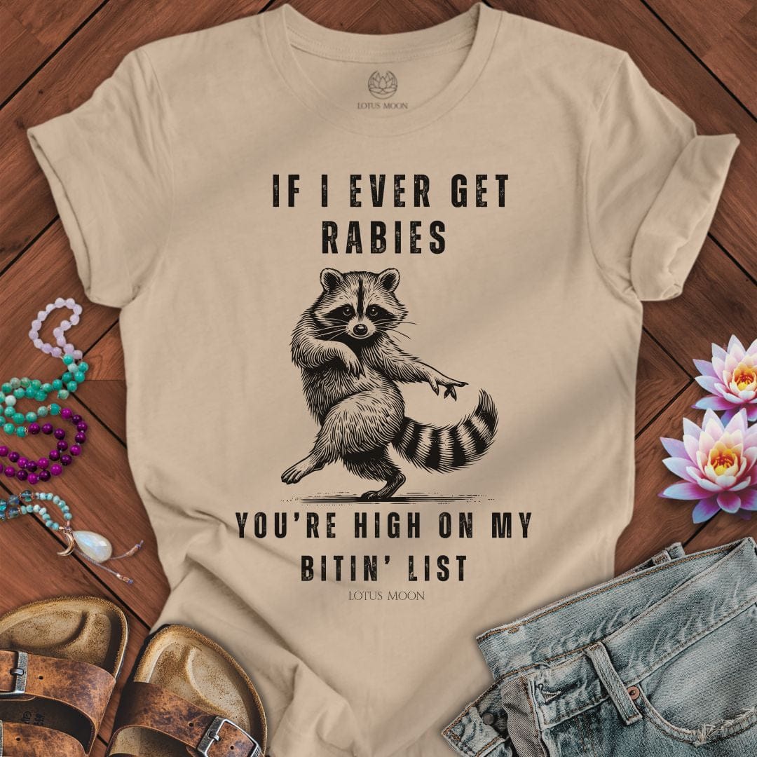 My Bitin' List Tee Tan
