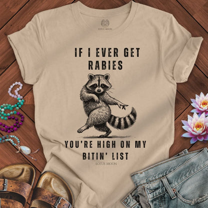 My Bitin' List Tee Tan