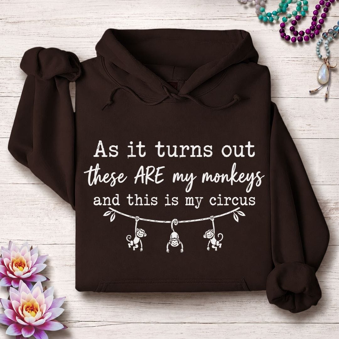 My Circus Hoodie Dark Chocolate