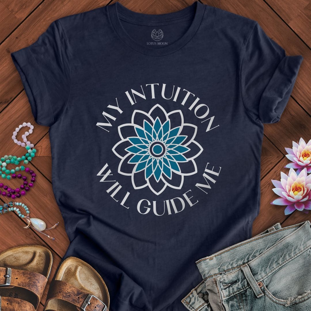 Printify T-Shirt My Guide Tee Heather Midnight Navy / S