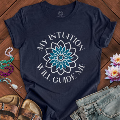 Printify T-Shirt My Guide Tee Heather Midnight Navy / S
