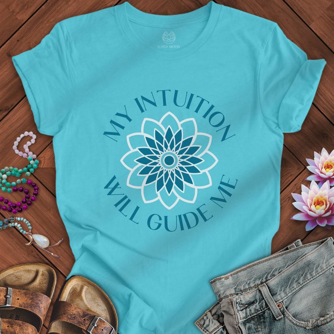 Printify T-Shirt My Guide Tee Turquoise / S