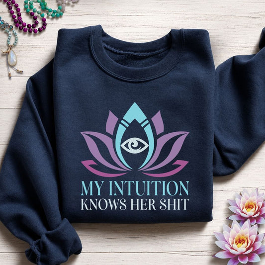 My Intuition Sweatshirt Navy
