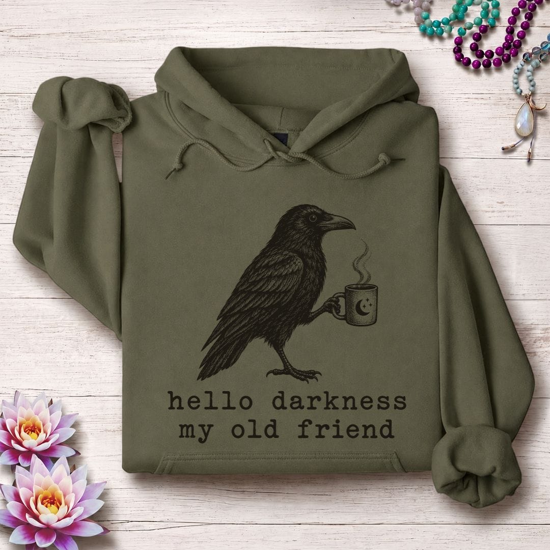 My Old Friend Hoodie Military Green