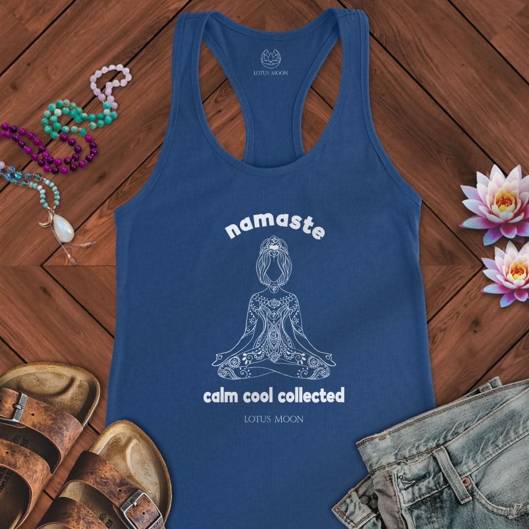 Namaste Calm Tank Solid Royal
