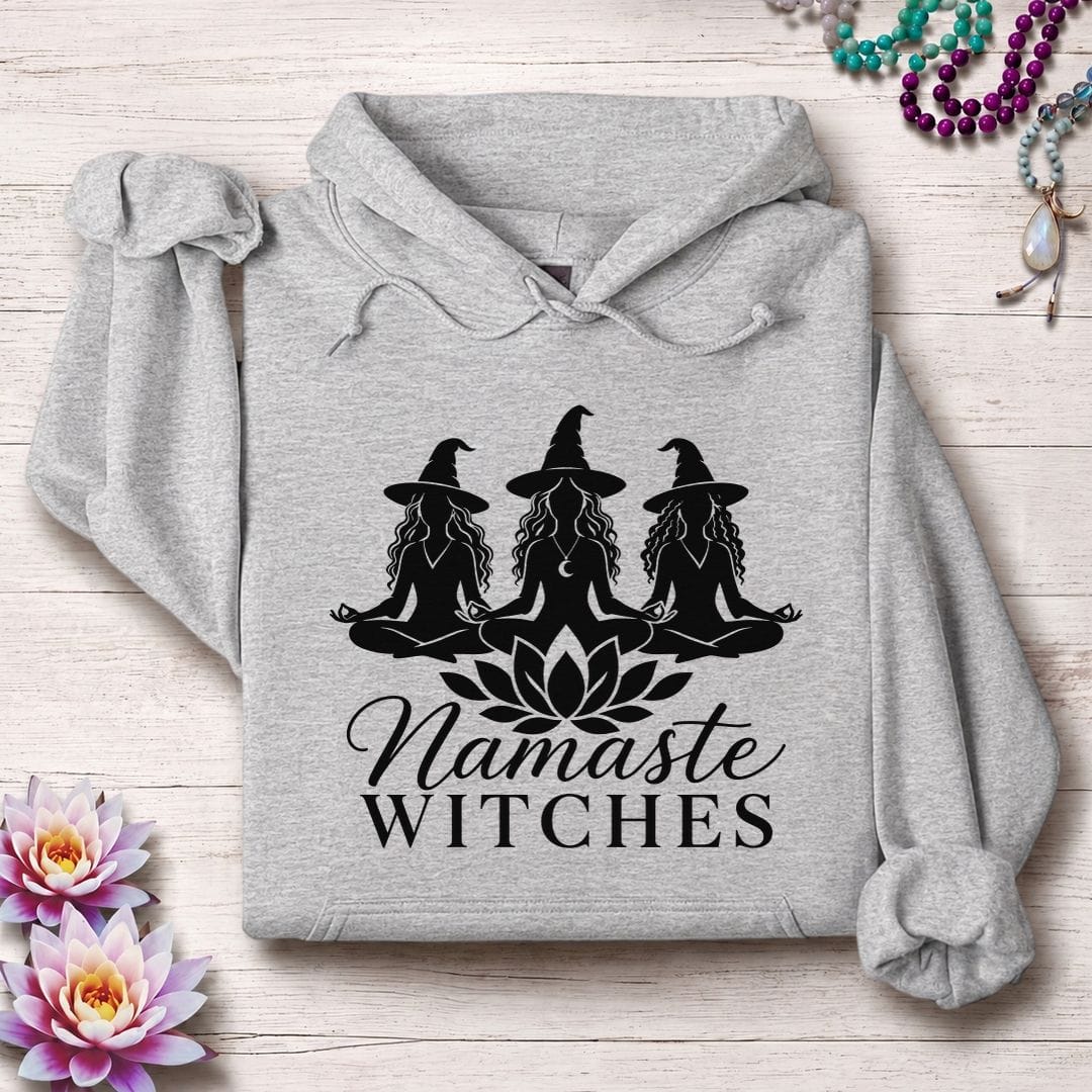 Printify Hoodie Namaste Ladies Hoodie Sport Grey / S