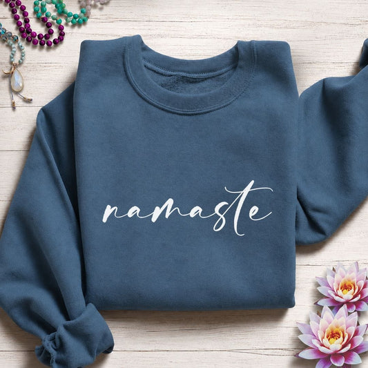 Namaste Sweatshirt Indigo Blue