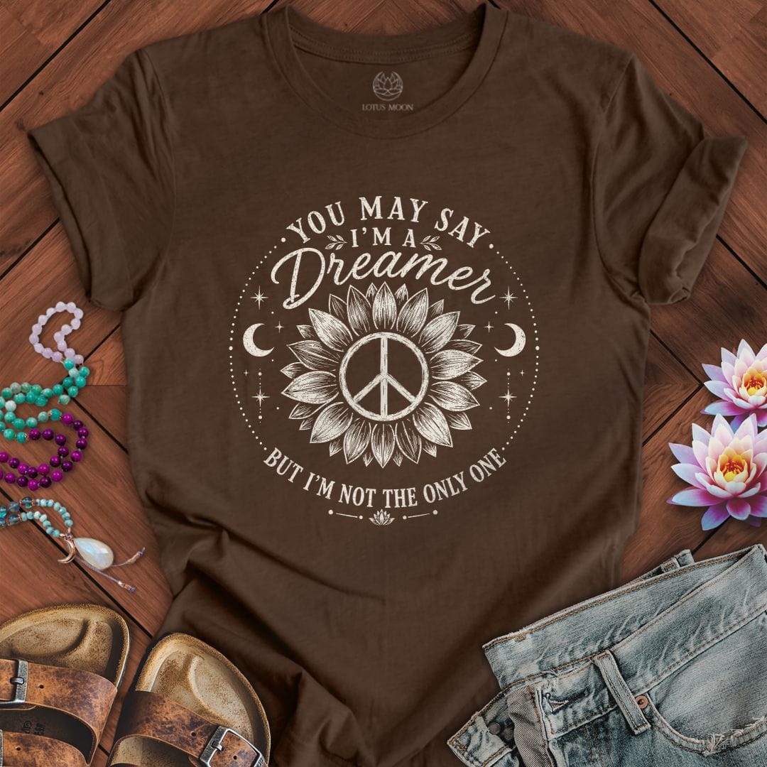 Printify T-Shirt Not The Only One Tee Heather Brown / S
