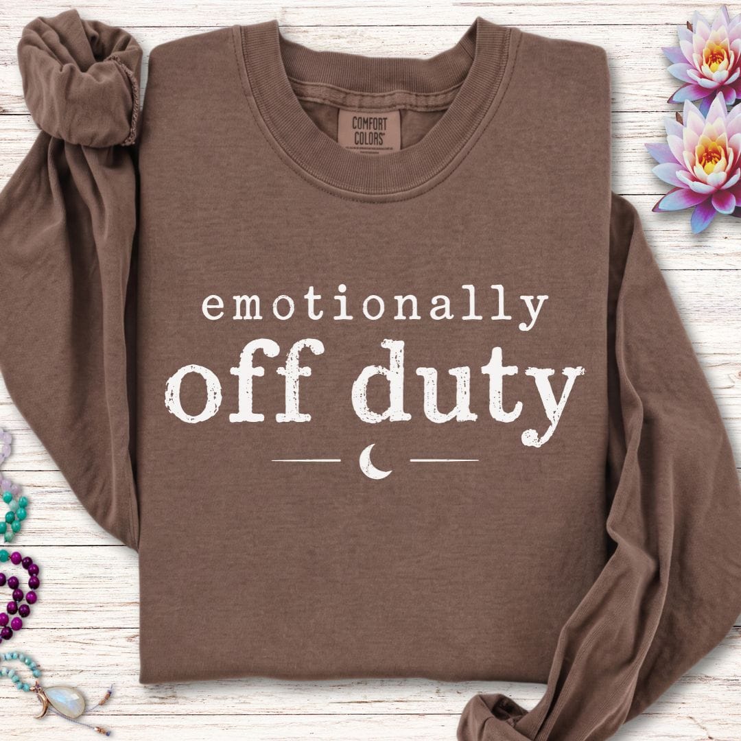 Off Duty Long Sleeve Tee Espresso