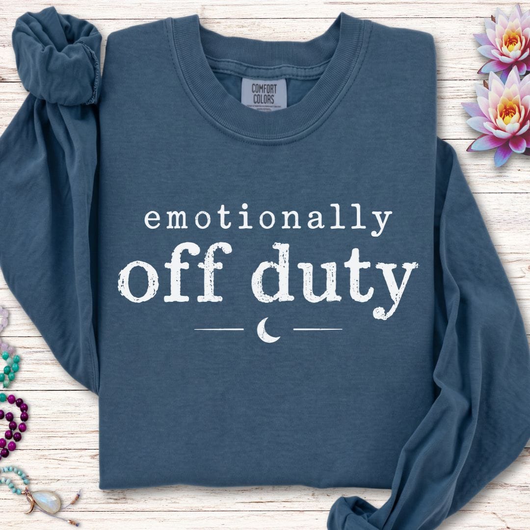 Off Duty Long Sleeve Tee Midnight