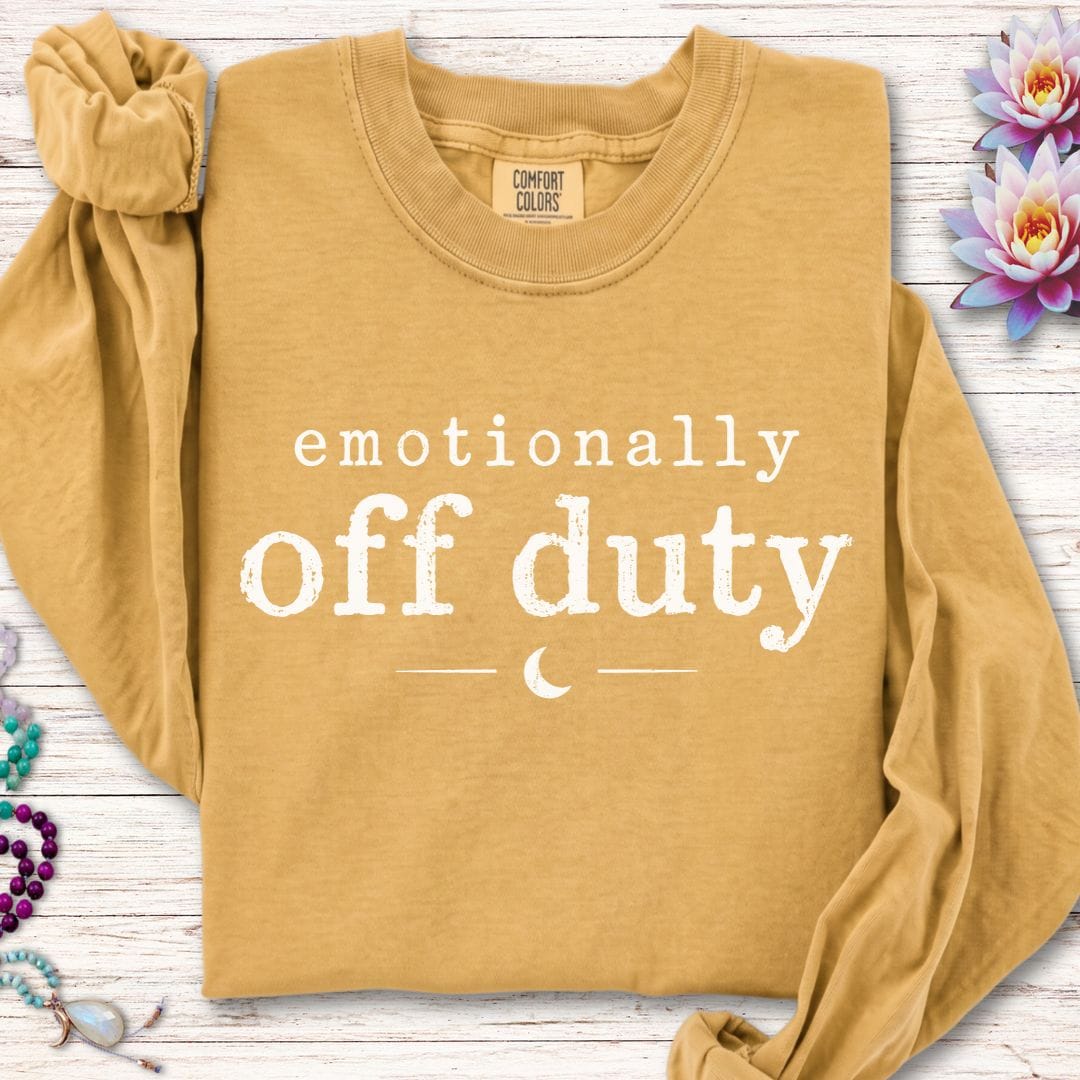 Off Duty Long Sleeve Tee Mustard
