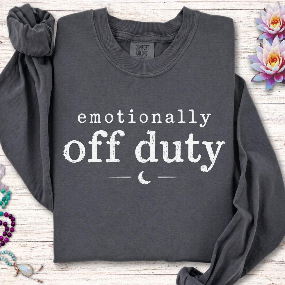 Off Duty Long Sleeve Tee Pepper