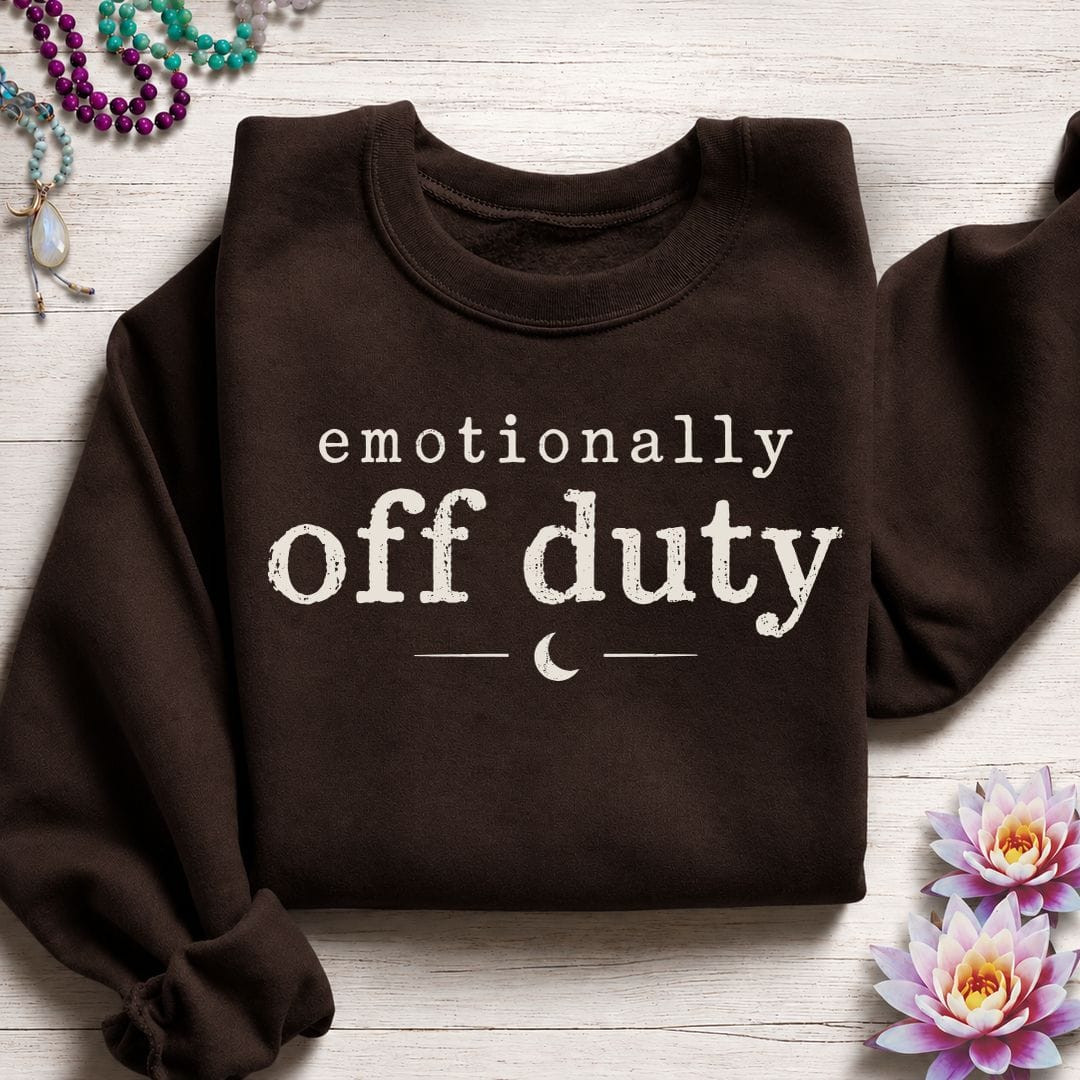 Off Duty Sweatshirt Dark Chocolate