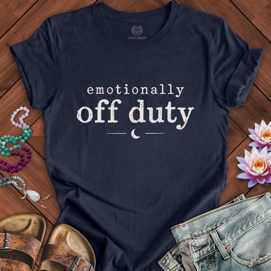 Printify T-Shirt Off Duty Tee Heather Midnight Navy / S