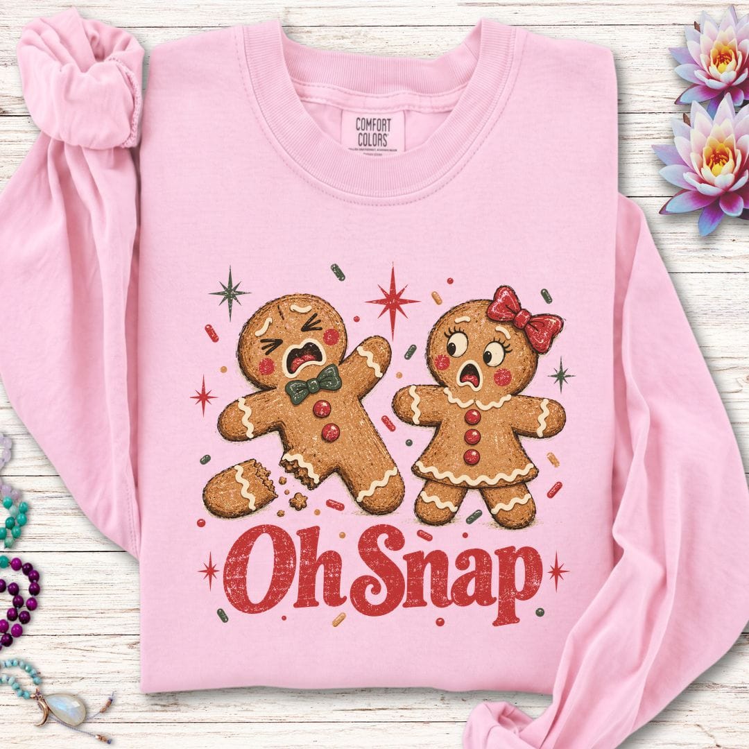 Oh Snap Long Sleeve Tee Blossom