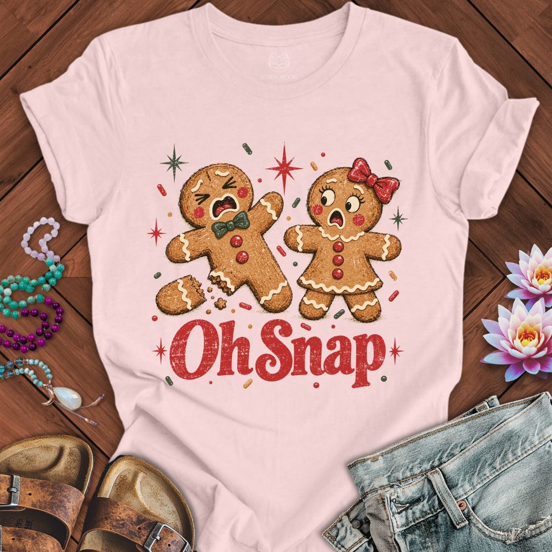Oh Snap Tee Soft Pink