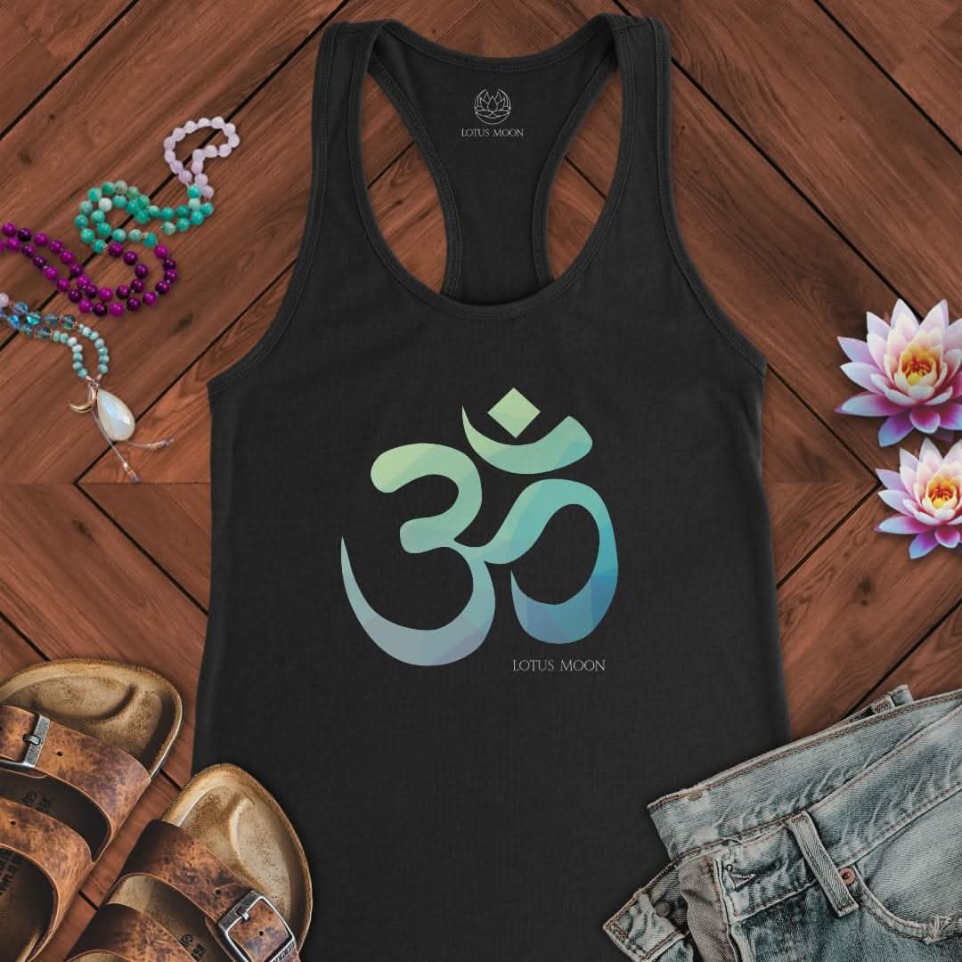 Om Tank Solid Black