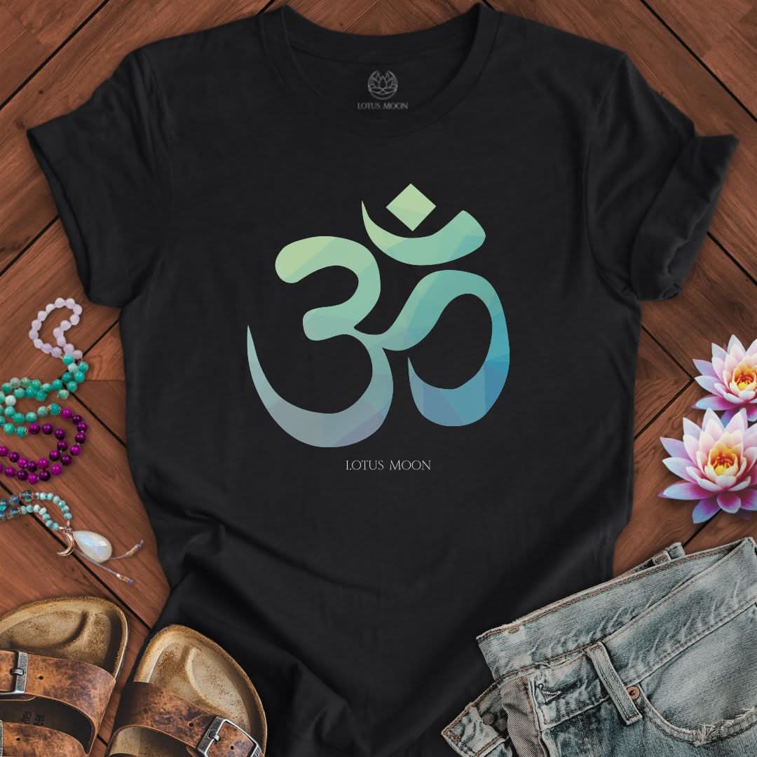 Om Tee Solid Black Blend