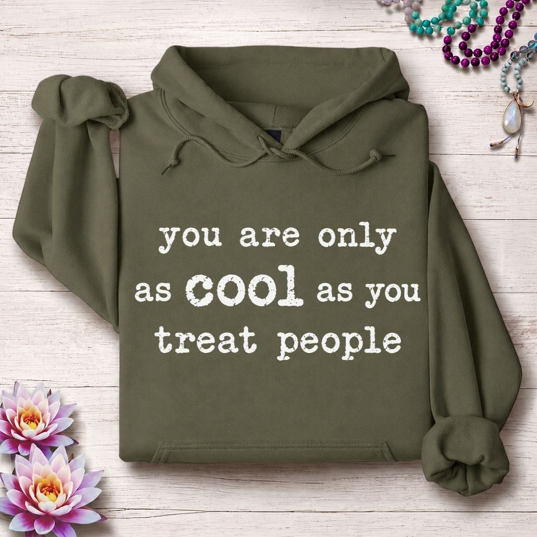 Only As Cool Hoodie Military Green