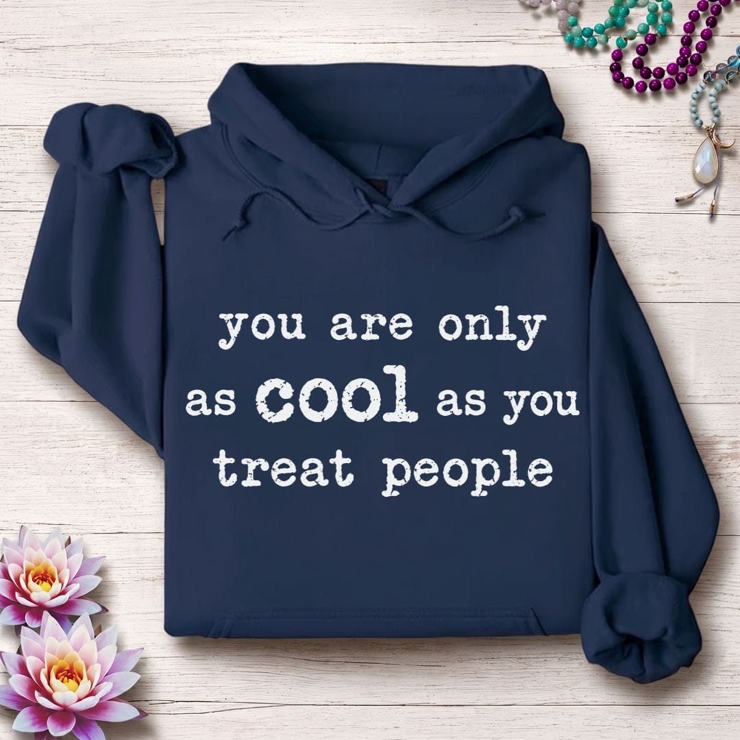 Only As Cool Hoodie Navy