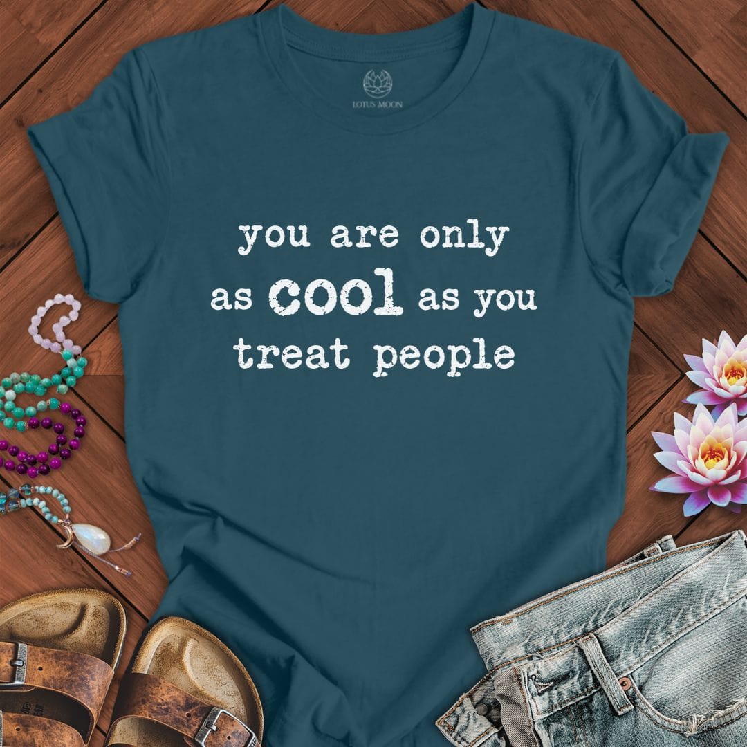 Printify T-Shirt Only As Cool Tee Deep Teal / S