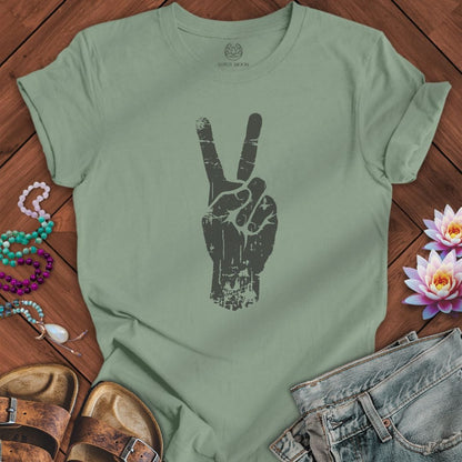 Peace Tee Sage