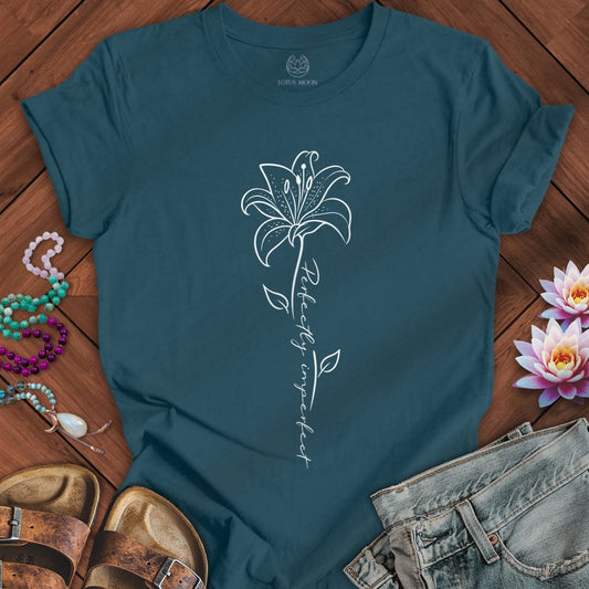 Perfectly Imperfect Lily Tee Deep Teal