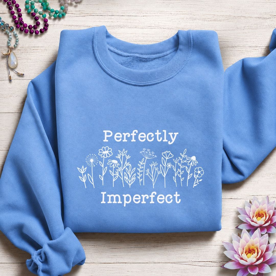 Perfectly Imperfect Sweatshirt Carolina Blue