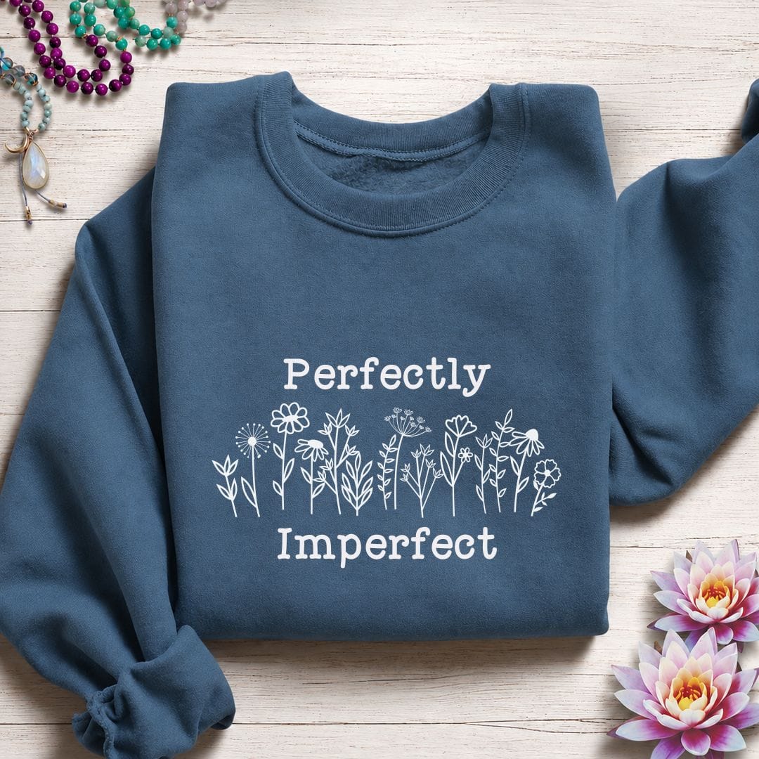 Perfectly Imperfect Sweatshirt Indigo Blue