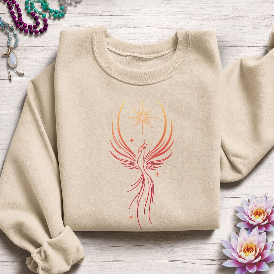 Phoenix Rising Sweatshirt Sand