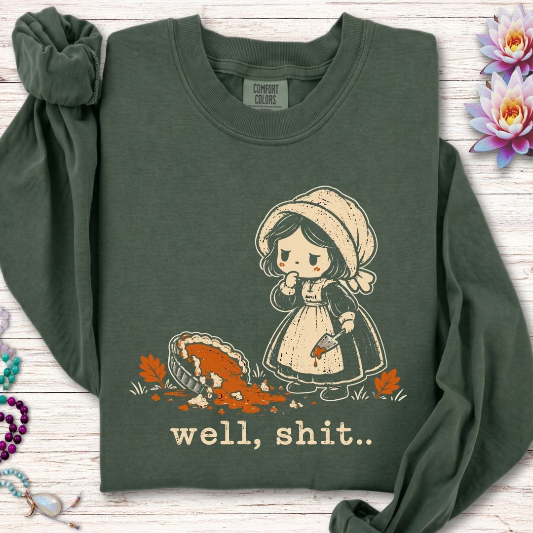 Pie Disaster Long Sleeve Tee Hemp