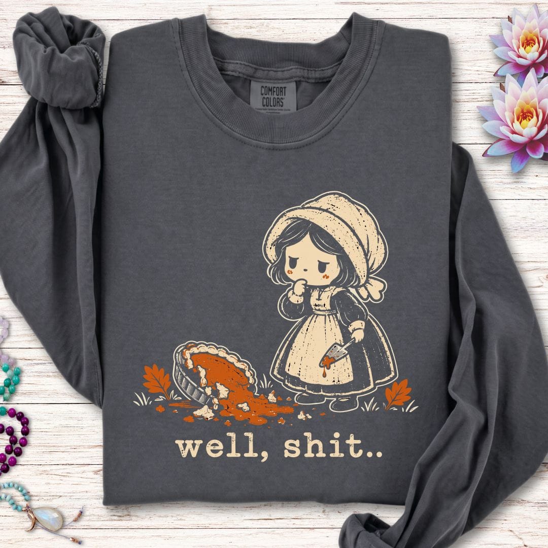 Pie Disaster Long Sleeve Tee Pepper