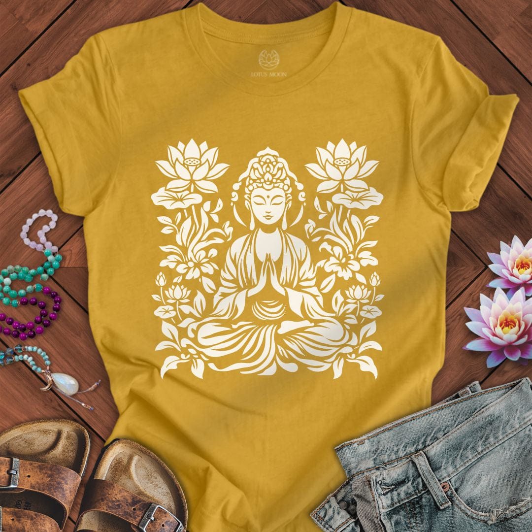 Quan Yin Tee Heather Mustard