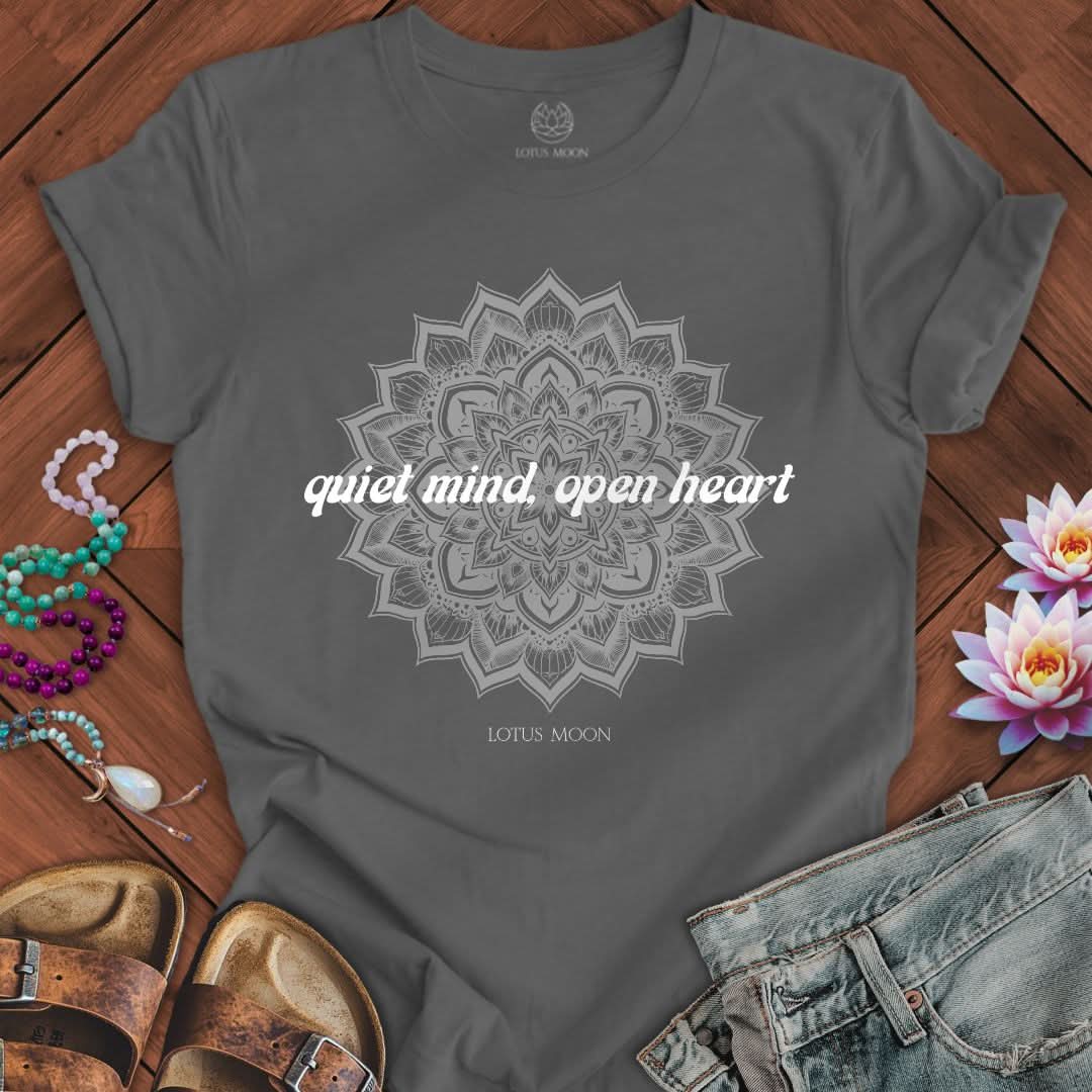 Quiet Mind Tee Asphalt