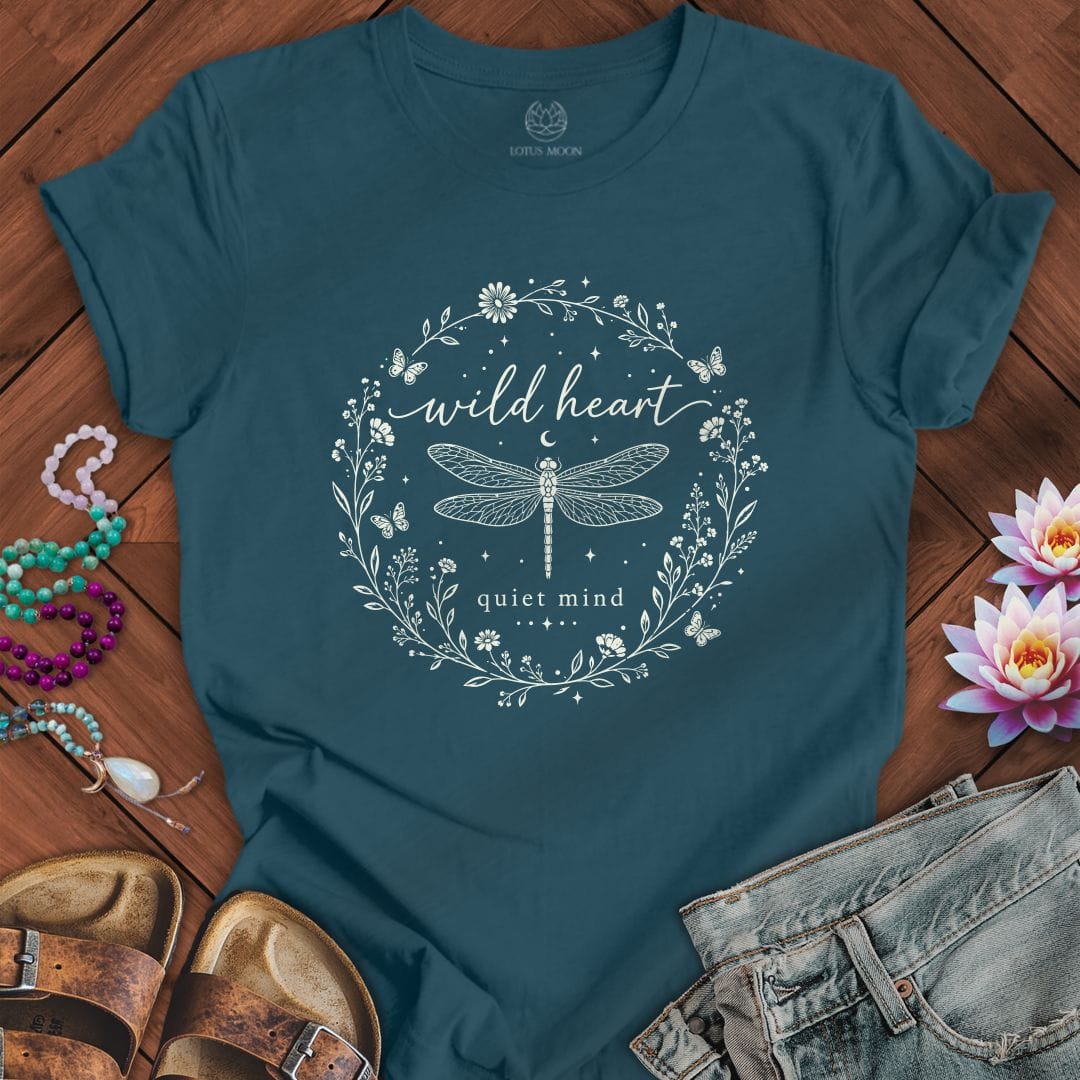 Printify T-Shirt Quiet Wild Tee Deep Teal / S