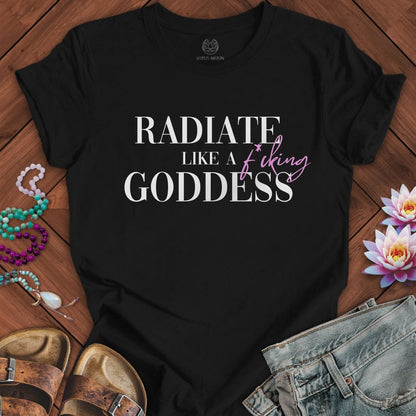 Radiate Tee Black Heather