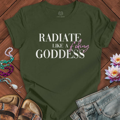 Radiate Tee Military Green