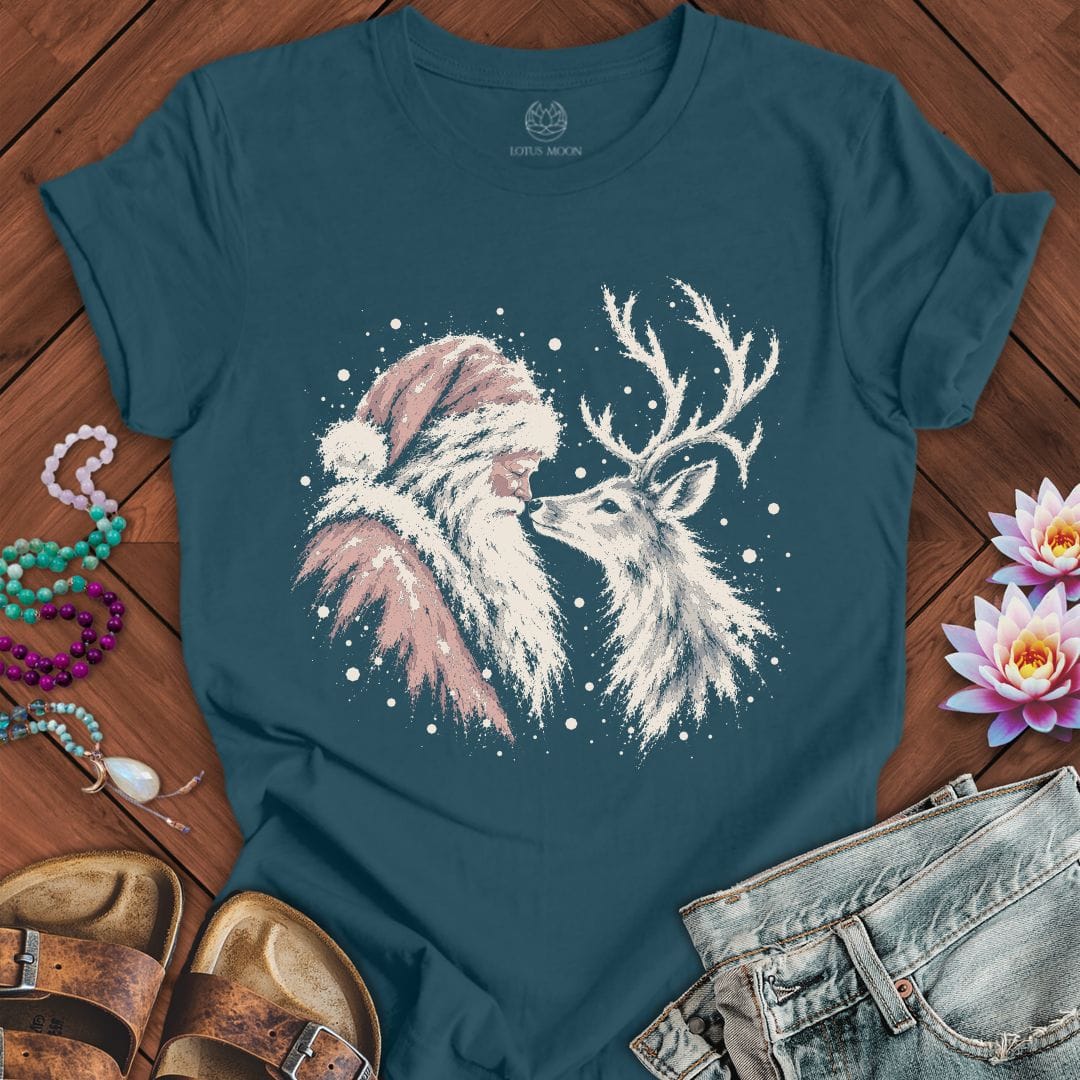 Reindeer Love Deep Teal