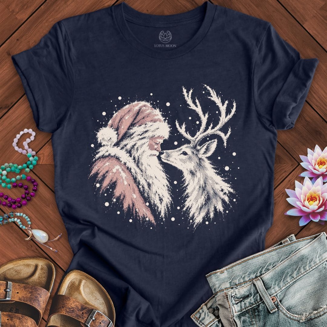 Reindeer Love Heather Midnight Navy