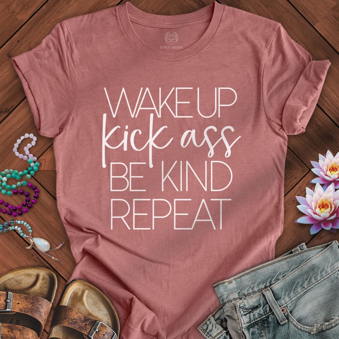Printify T-Shirt Repeat Tee Heather Mauve / S