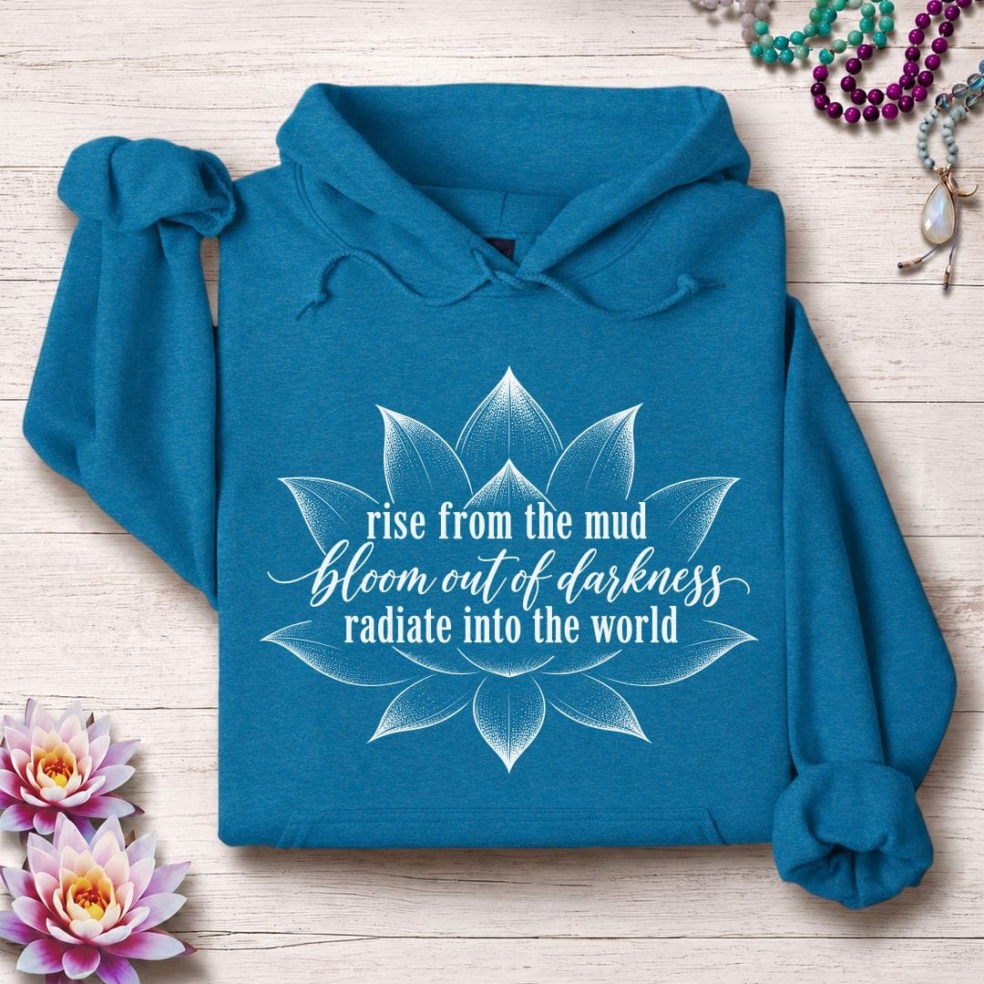 Rise Bloom Radiate Hoodie Antique Sapphire