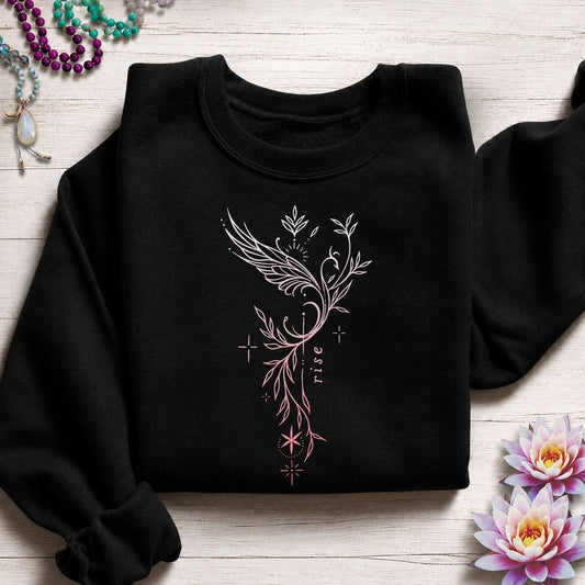 Rise Phoenix Sweatshirt Black
