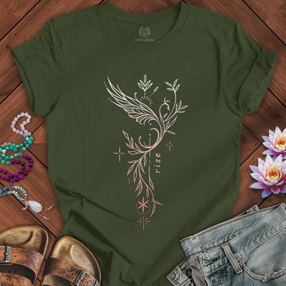 Rise Phoenix Tee Military Green