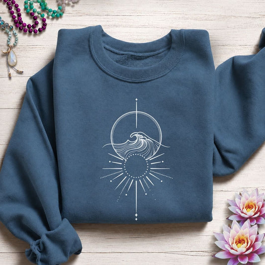 Rising Tide Sweatshirt Indigo Blue
