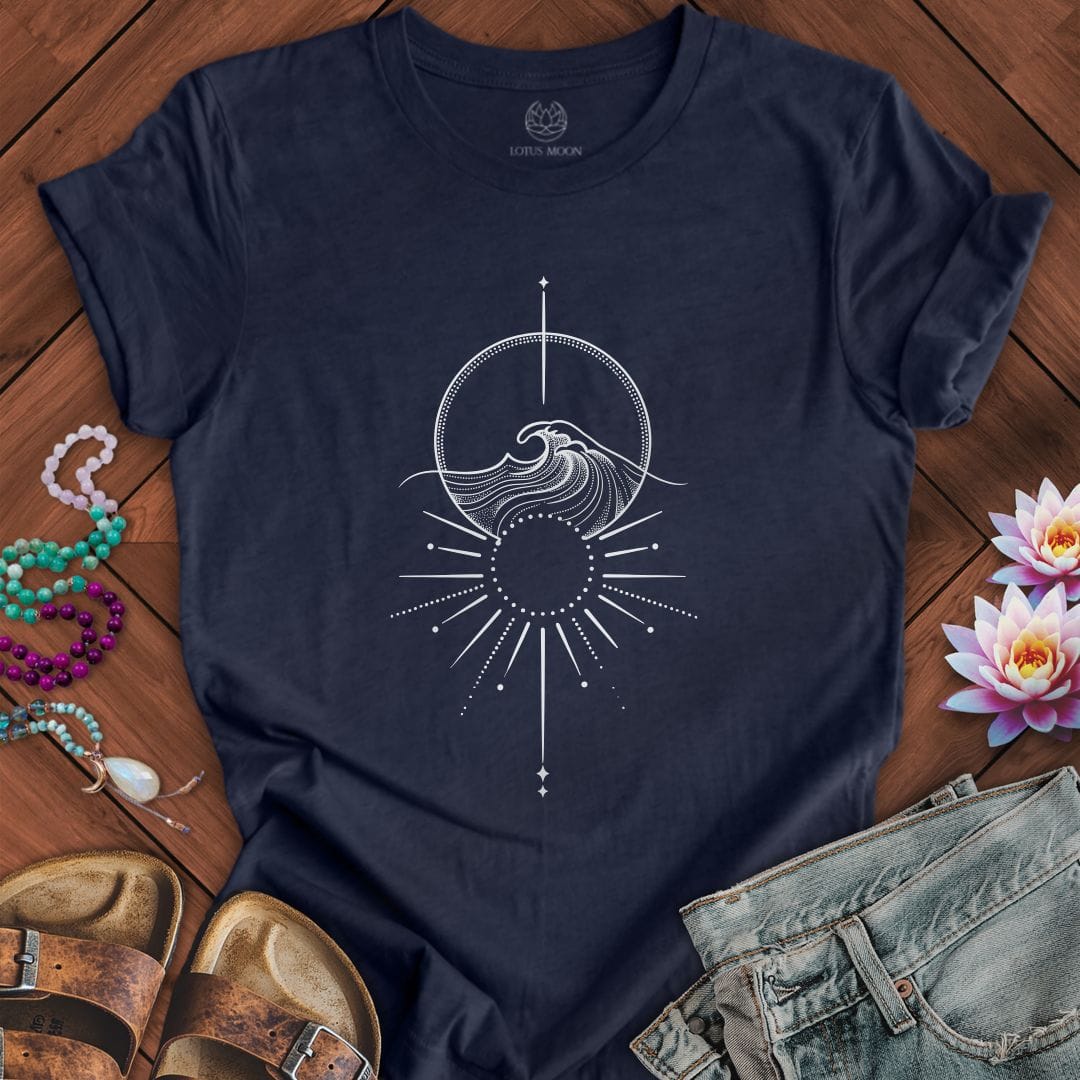 Printify T-Shirt Rising Tide Tee Heather Midnight Navy / S