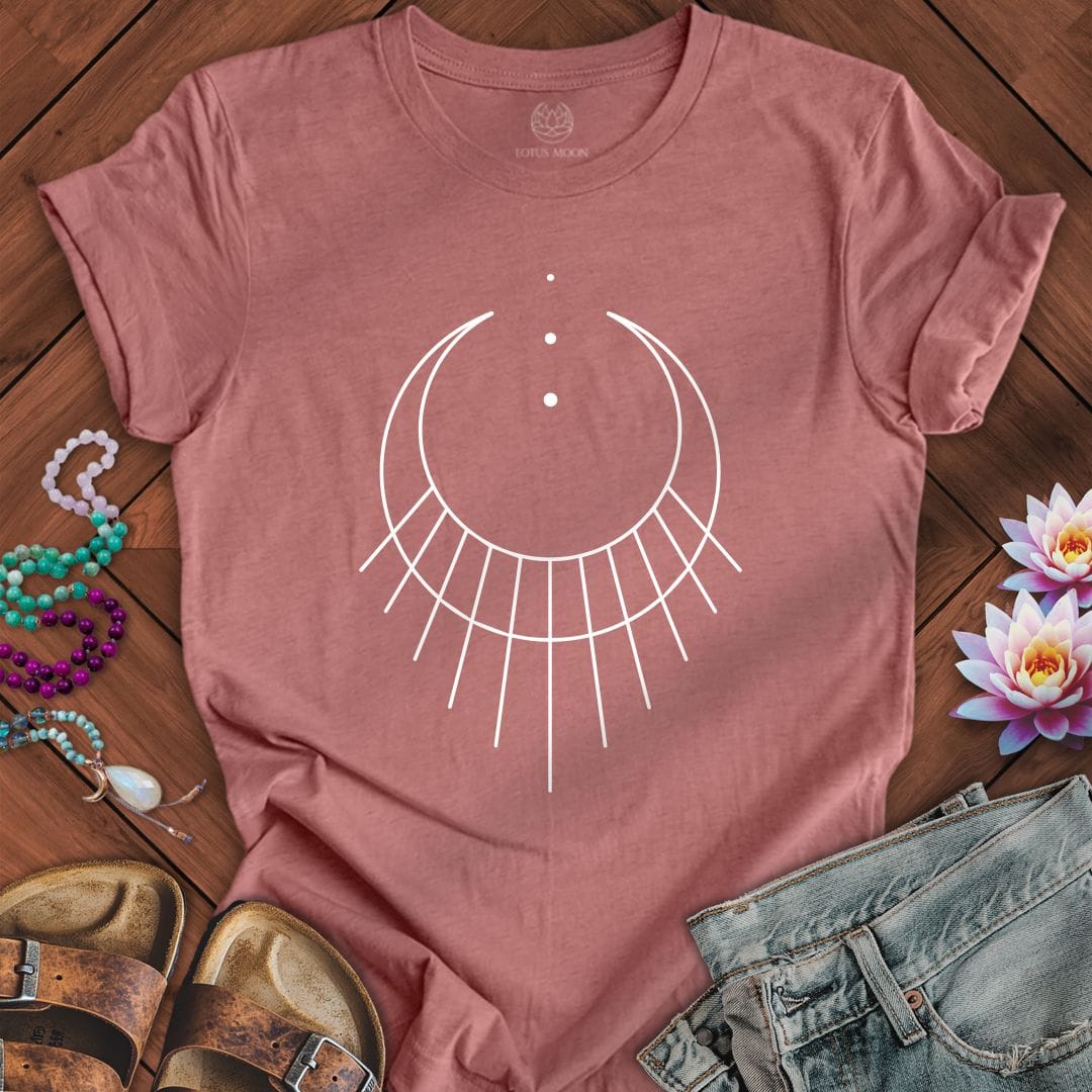 Rising Woman Tee Heather Mauve