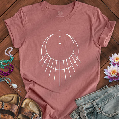 Rising Woman Tee Heather Mauve
