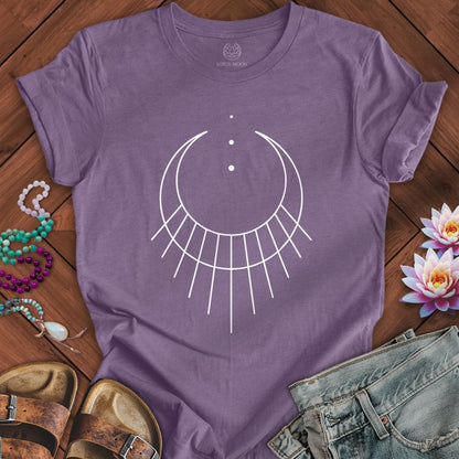 Rising Woman Tee Heather Purple