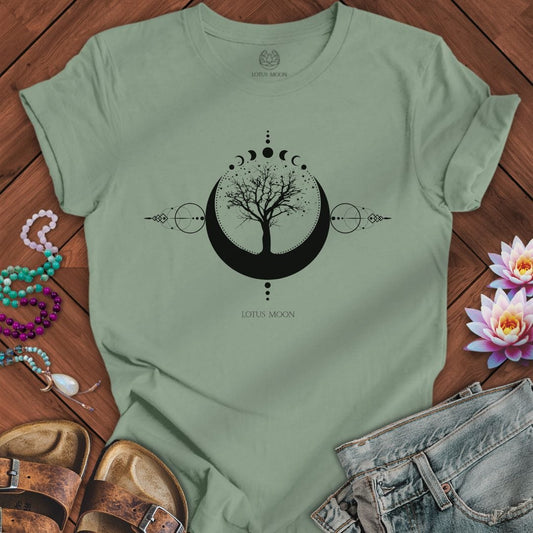 Sacred Tree of Life Tee Sage